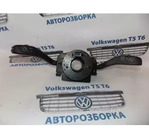 Подрулевой переключатель  / гитара / повороты/ шлейф руля VW Volkswagen Transporter t5 Фольксваген т5 с 2003-